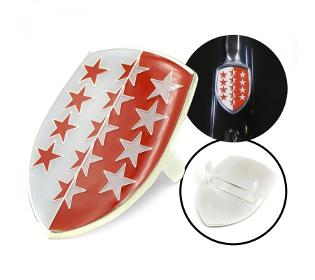 VW Coat of Arms of Valais Hood Badge Crest