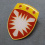 VW Holstein Nettle leaf Hood Badge Crest