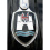 VW Wolfsburg Crest ~ Black Hood Badge