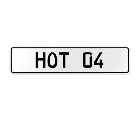 HOT 04  - White Aluminum Street Sign Mancave Euro Plate Name Door Sign Wall Art