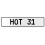 HOT 31  - White Aluminum Street Sign Mancave Euro Plate Name Door Sign Wall Art