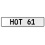HOT 61  - White Aluminum Street Sign Mancave Euro Plate Name Door Sign Wall Art
