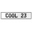 COOL 23  - White Aluminum Street Sign Mancave Euro Plate Name Door Sign Wall