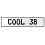 COOL 38  - White Aluminum Street Sign Mancave Euro Plate Name Door Sign Wall