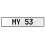 MY 53  - White Aluminum Street Sign Mancave Euro Plate Name Door Sign Wall Art