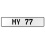 MY 77  - White Aluminum Street Sign Mancave Euro Plate Name Door Sign Wall Art
