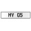 MY 05  - White Aluminum Street Sign Mancave Euro Plate Name Door Sign Wall Art
