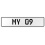 MY 09  - White Aluminum Street Sign Mancave Euro Plate Name Door Sign Wall Art