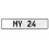 MY 24  - White Aluminum Street Sign Mancave Euro Plate Name Door Sign Wall Art