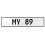 MY 89  - White Aluminum Street Sign Mancave Euro Plate Name Door Sign Wall Art