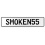 SMOKEN55  - White Aluminum Street Sign Mancave Euro Plate Name Door Sign Wall