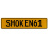 SMOKEN61  - Yellow Aluminum Street Sign Mancave Euro Plate Name Door Sign Wall