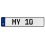 MY 10  - White Aluminum Street Sign Mancave Euro Plate Name Door Sign Wall Art