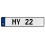 MY 22  - White Aluminum Street Sign Mancave Euro Plate Name Door Sign Wall Art