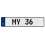 MY 36  - White Aluminum Street Sign Mancave Euro Plate Name Door Sign Wall Art