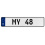 MY 48  - White Aluminum Street Sign Mancave Euro Plate Name Door Sign Wall Art