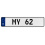 MY 62  - White Aluminum Street Sign Mancave Euro Plate Name Door Sign Wall Art