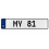 MY 81  - White Aluminum Street Sign Mancave Euro Plate Name Door Sign Wall Art